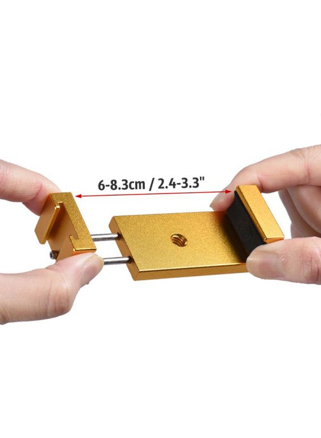 ANDOER Smartphone Holder Clip Gold/Black - Image 4