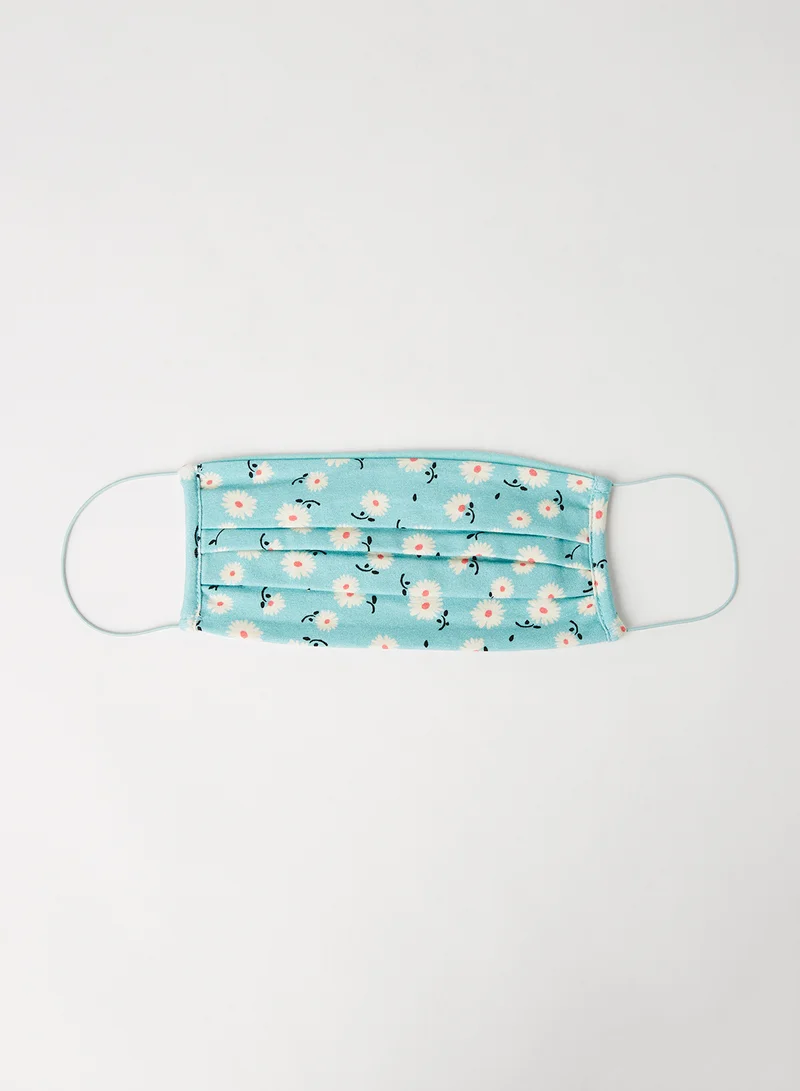 ONLY Printed Face Mask Grey