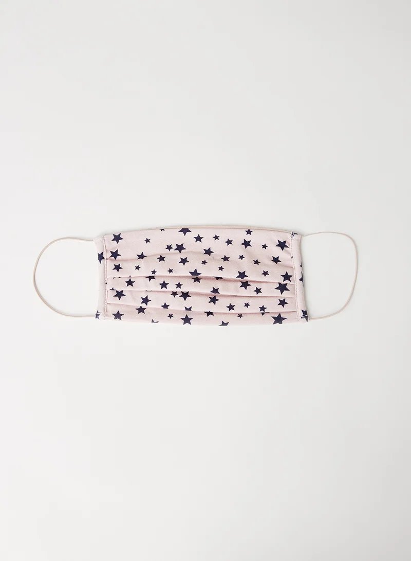 ONLY Elastic Strap Printed Face Mask