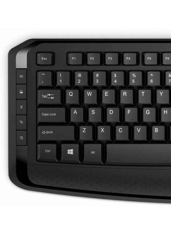 HP لوحة مفاتيح وماوس لاسلكيان من سلسلة 300 أسود - Image 4