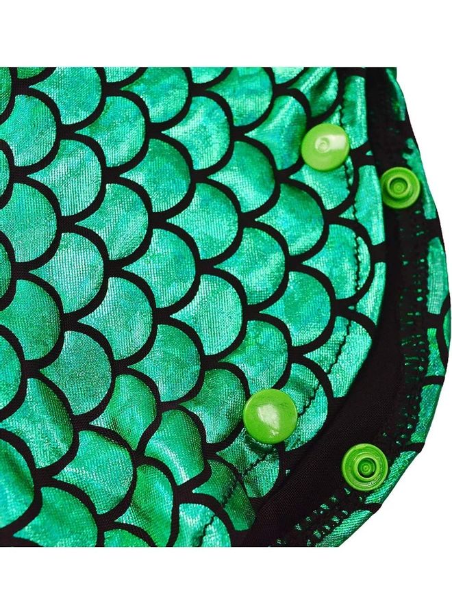 XiuWoo 5-Piece Mermaid Swimming Costume Set 140cm - Image 4