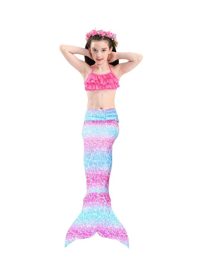 XiuWoo Mermaid Tail Swimming Costume 110cm - Image 4