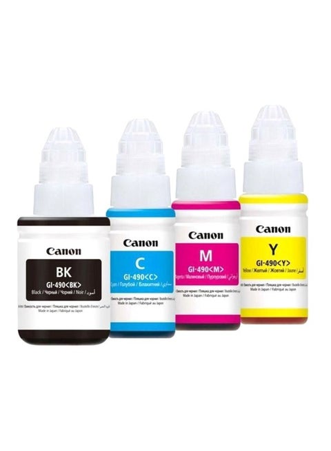 4-Piece Printer Ink Set Multicolour