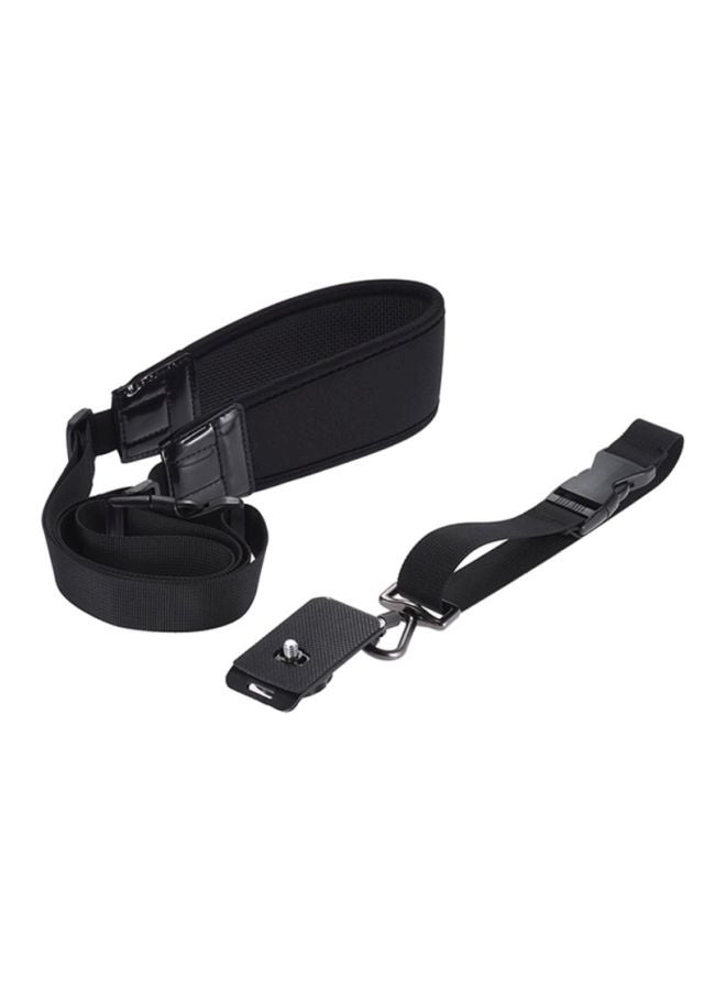 ANDOER Quick Release Camera Shoulder Wrist Sling Black  - Image 1