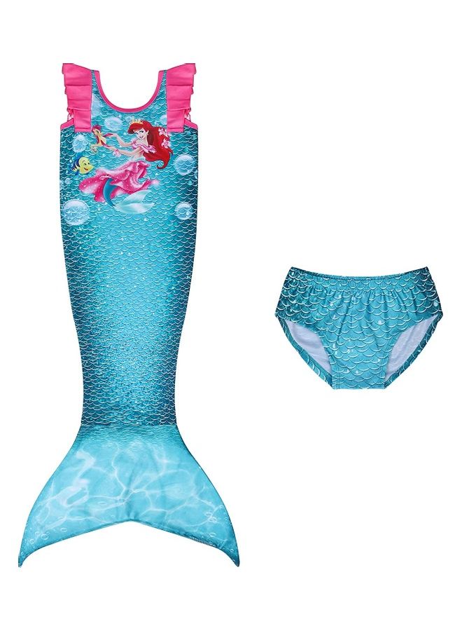 XiuWoo Mermaid Tail Swimming Costume 130cm - Image 1