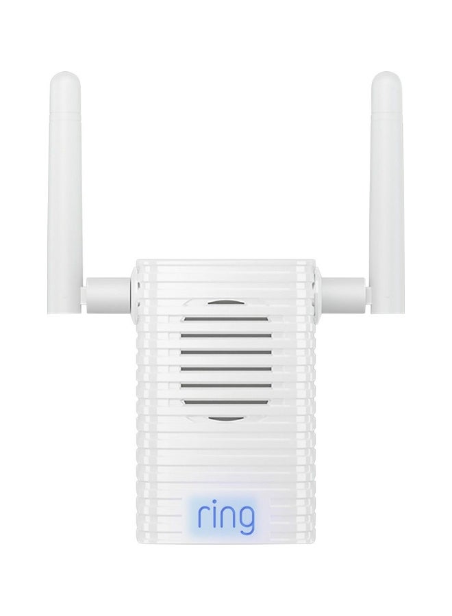 Ring - Chime Pro Wi-Fi Extender White - Image 1