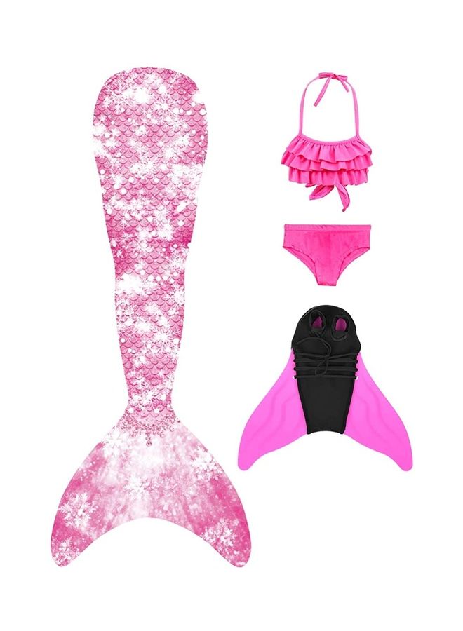 XiuWoo Mermaid Tail Swimming Costume 100cm - Image 1