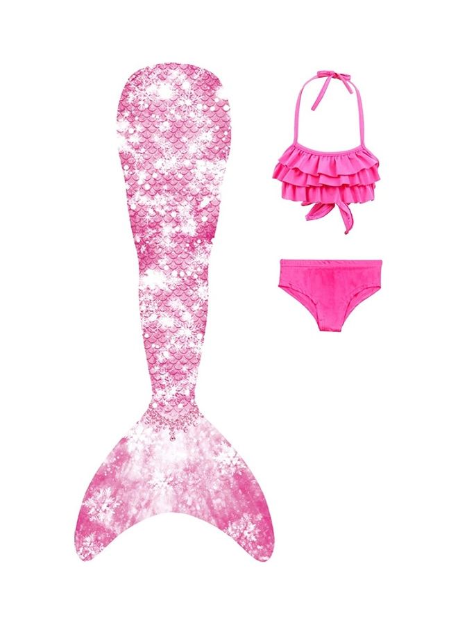 XiuWoo Mermaid Tail Swimming Costume 100cm - Image 3
