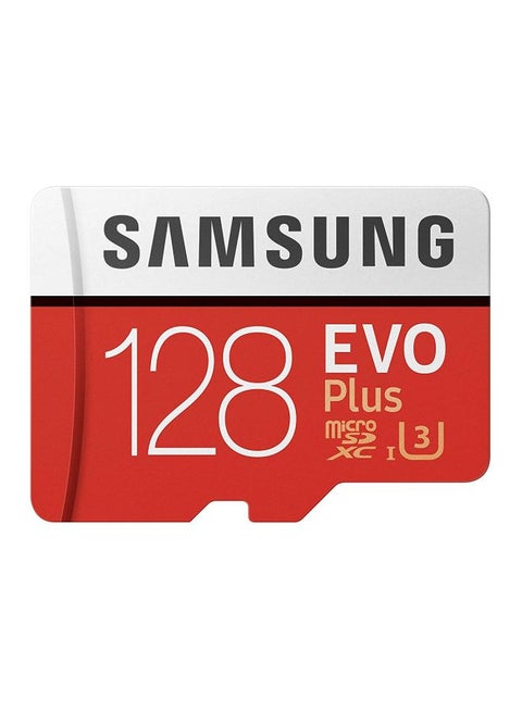 EVO Plus Micro SD Memory Card Red/Grey