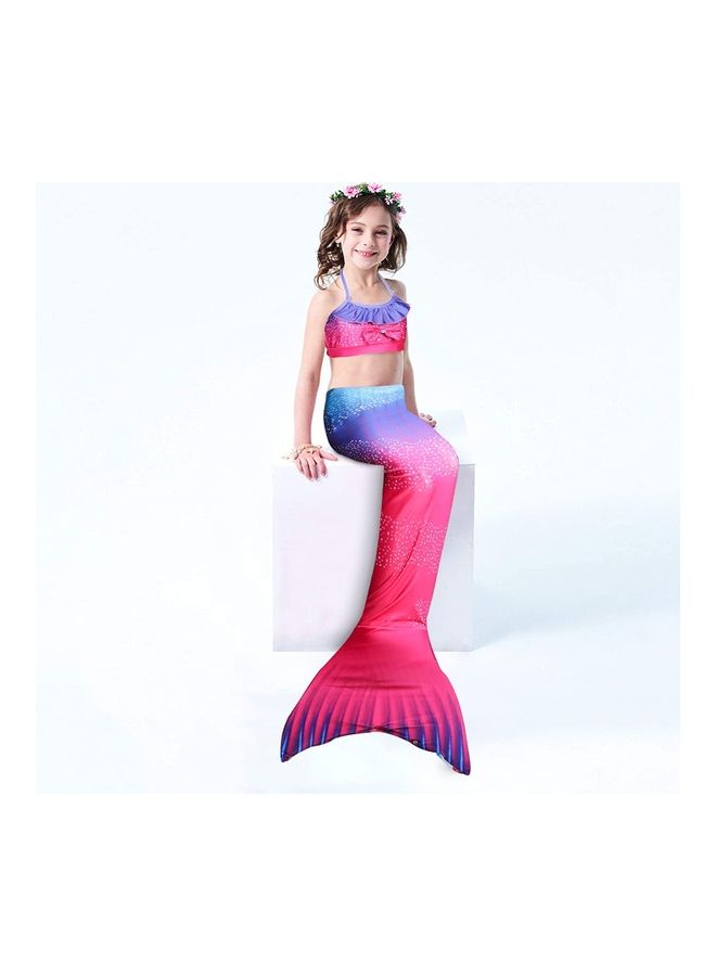 XiuWoo Mermaid Tail Swimming Costume 100cm - Image 4