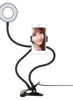 docooler Controllable Selfie Ring Light With Clamp Black/White  - Image 2