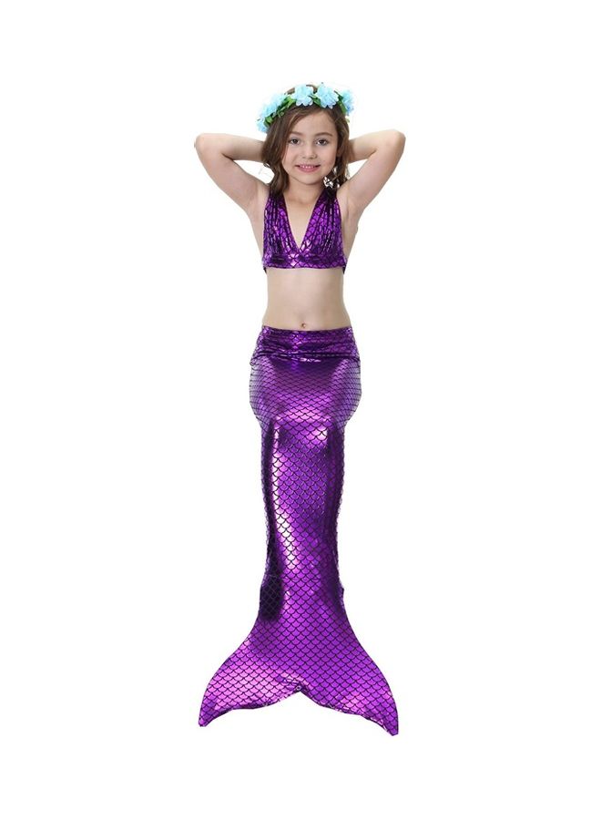 XiuWoo Mermaid Tail Swimming Costume 140cm - Image 2