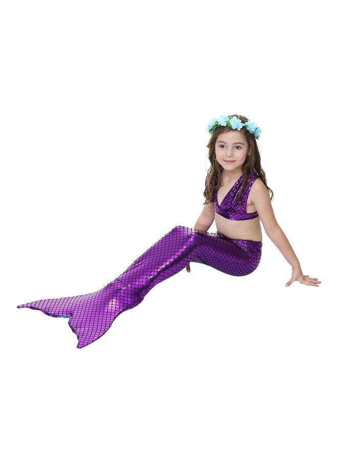 XiuWoo Mermaid Tail Swimming Costume 140cm - Image 4