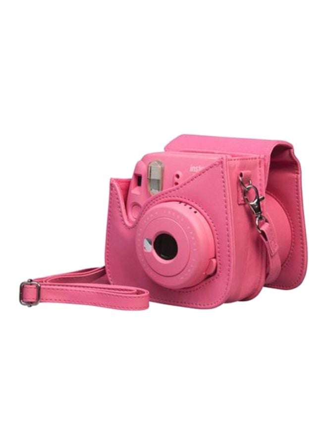 MARGOUN Camera Case Bag For Fujifilm Instax Pink  - Image 3