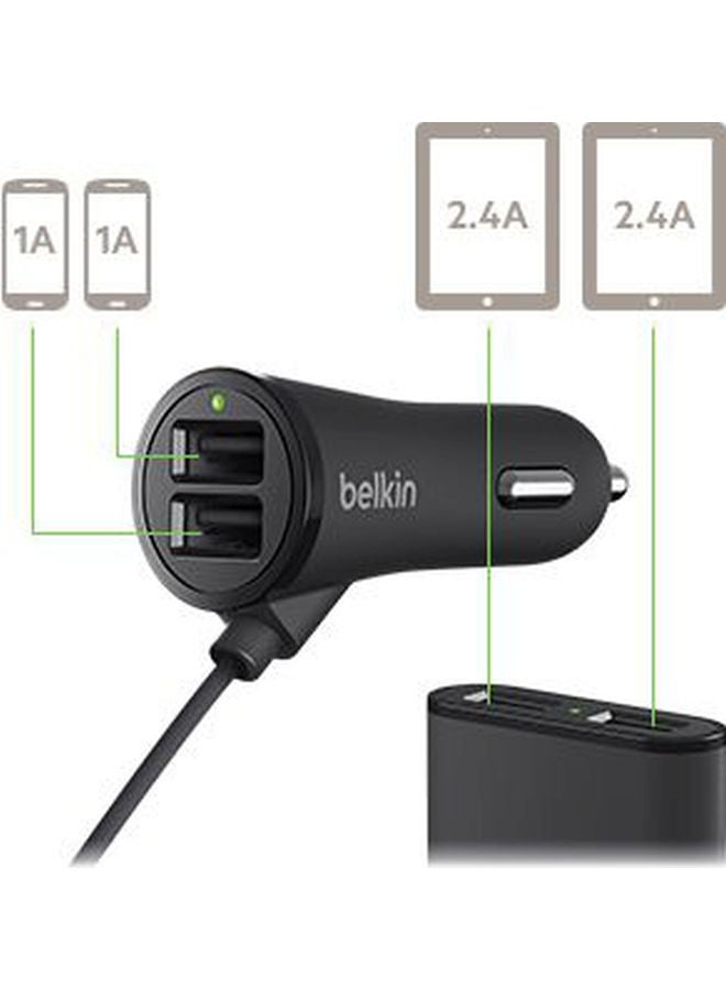 بيلكين شاحن سيارة رود روكستار مزود بعدد 4 منافذ للركاب بقدرة 36 وات - Image 5