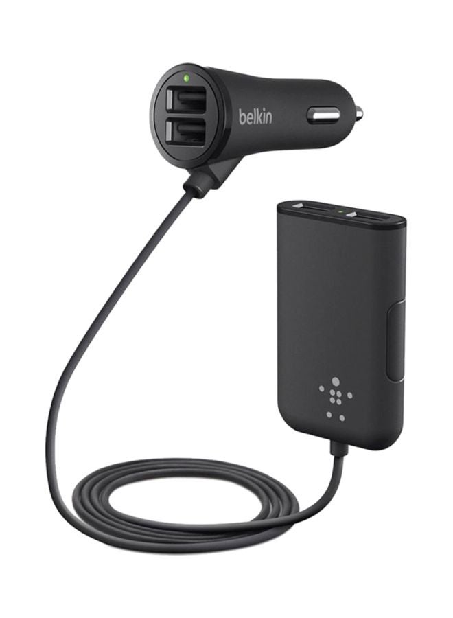 بيلكين شاحن سيارة رود روكستار مزود بعدد 4 منافذ للركاب بقدرة 36 وات - Image 1