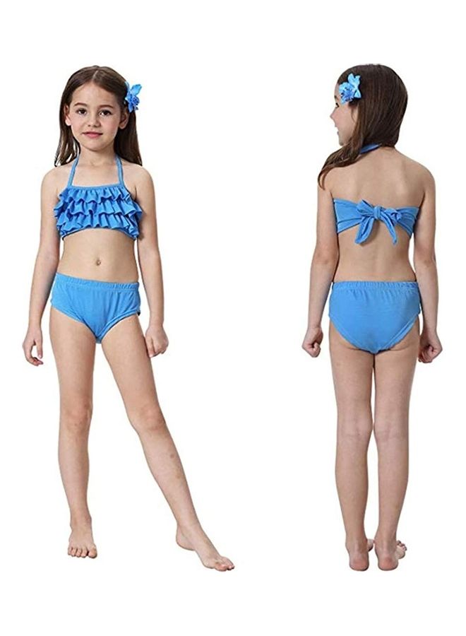XiuWoo Mermaid Tail Swimming Costume 120cm - Image 2