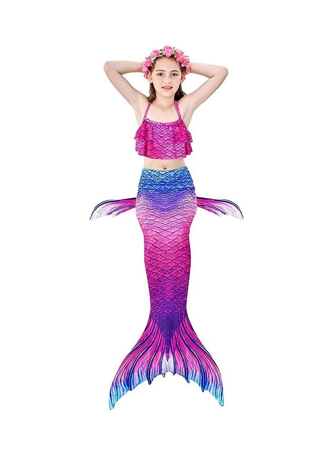 XiuWoo Mermaid Tail Swimming Costume 150cm - Image 5