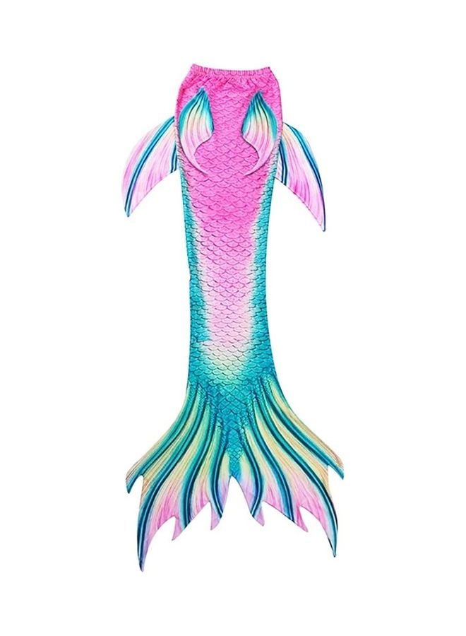 XiuWoo 4-Piece Mermaid Cosplay Costume Set 100cm - Image 4