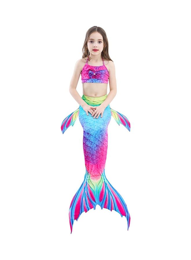 XiuWoo 5-Piece Mermaid Themed Costume Set 130cm - Image 5