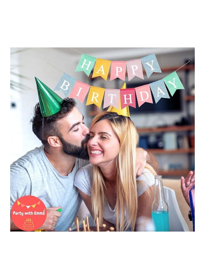 Party with Emma Happy Birthday Party Banner  - Image 2
