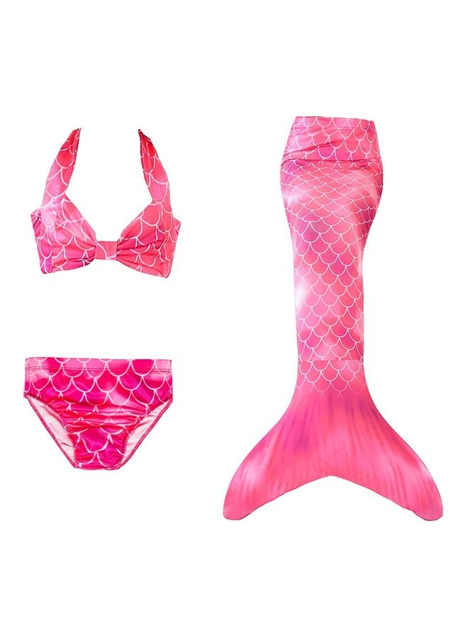 XiuWoo 3-Piece Mermaid Cosplay Costume Set 110cm - Image 1
