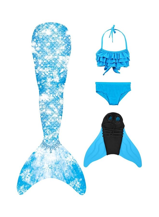 XiuWoo Mermaid Tail Swimming Costume 120cm - Image 1