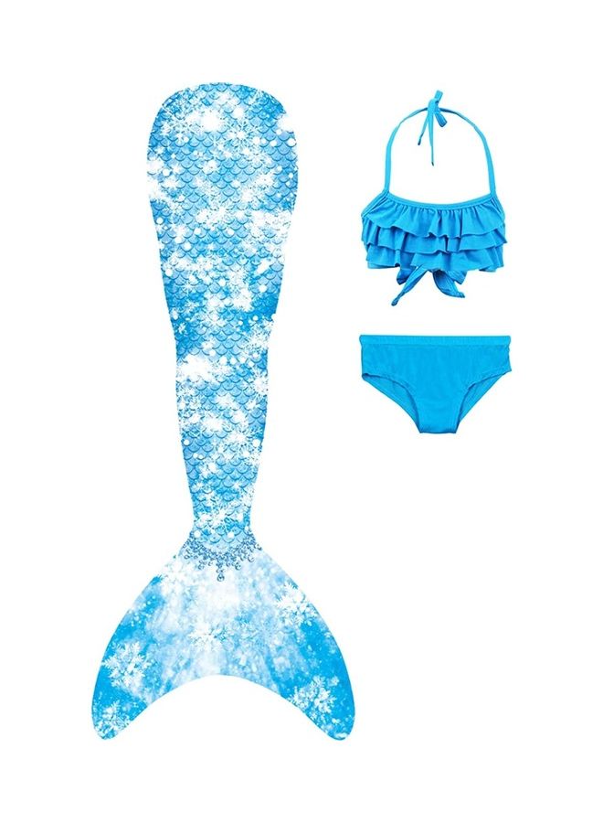 XiuWoo Mermaid Tail Swimming Costume 120cm - Image 3