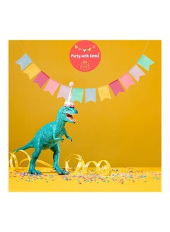 Party with Emma 2-Piece Rainbow Linen Party Banner  - Image 5