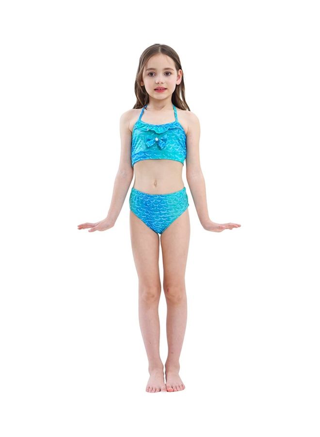XiuWoo 4-Piece Mermaid Themed Costume Set 140cm - Image 4
