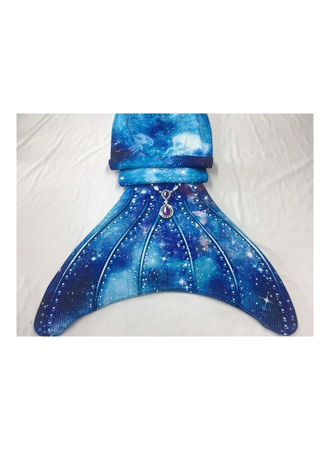 XiuWoo Mermaid Tail Swimming Costume 110cm - Image 2