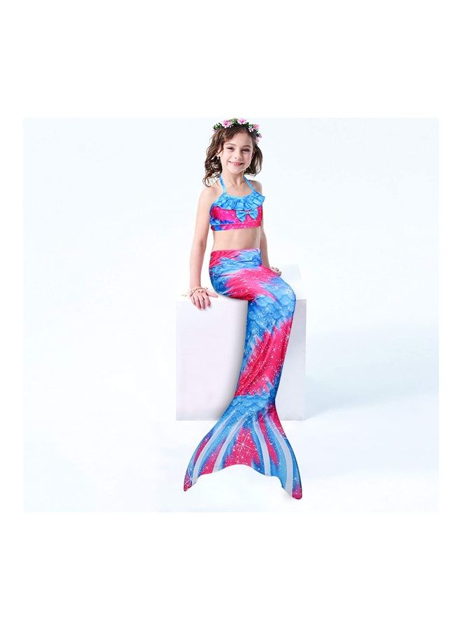 XiuWoo Mermaid Tail Swimming Costume 120cm - Image 4