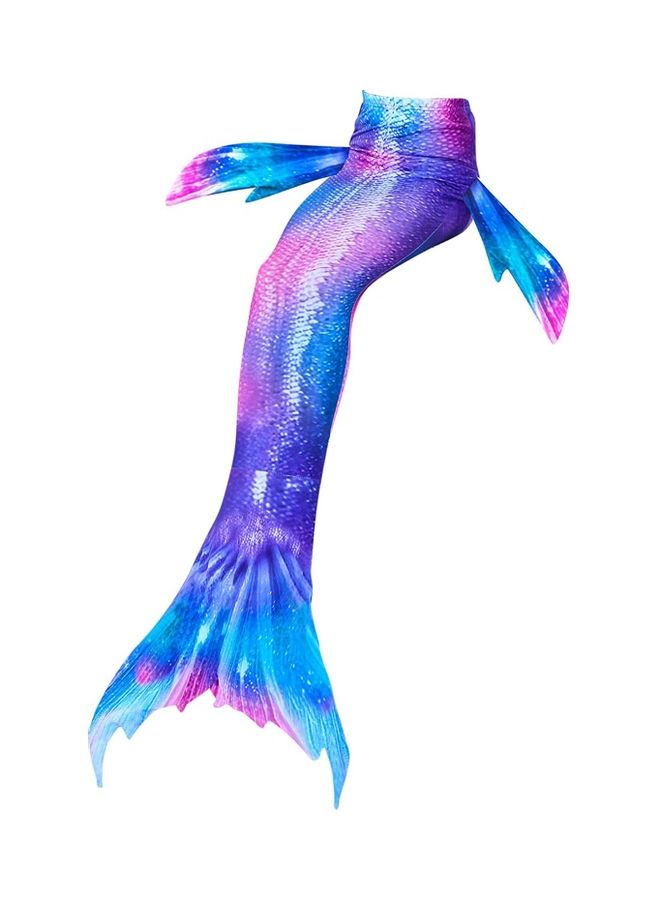 XiuWoo 3-Piece Mermaid Swimming Costume Set 100cm - Image 4