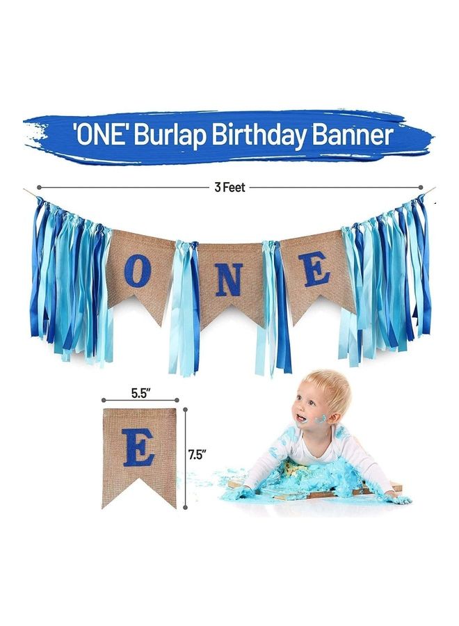 Party with Emma 3-Piece 1st Birthday Decoration Set  - Image 2