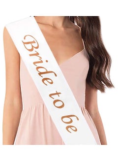 Party Time Bride To Be Sash 