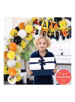 Party with Emma Truck Birthday Party Balloons Decoration Set  - Image 4