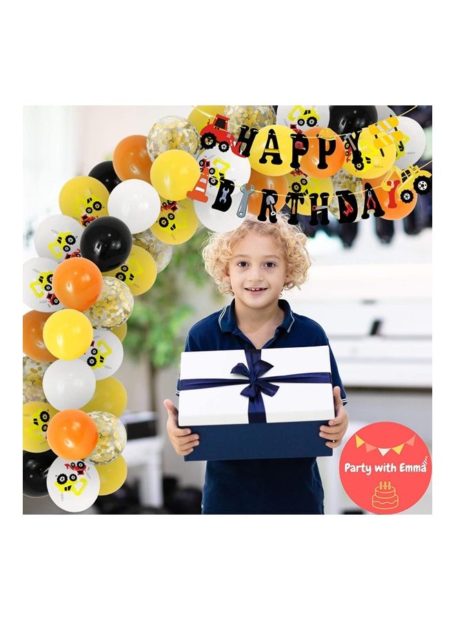 بارتي ويذ إيما مجموعة بالونات لتزيين حفلات أعياد الميلاد والشاحنات - Image 4