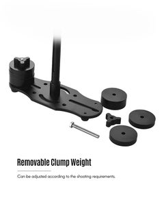 ANDOER Professional Handheld Camera Stabilizer With Quick Release Plate Black  - Image 3
