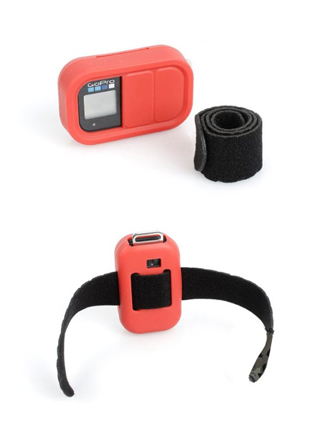 Ozone Silicone Rubber Case For GoPro HERO4/HERO3+/HERO3 Remote Controller Orange/Black - Image 2