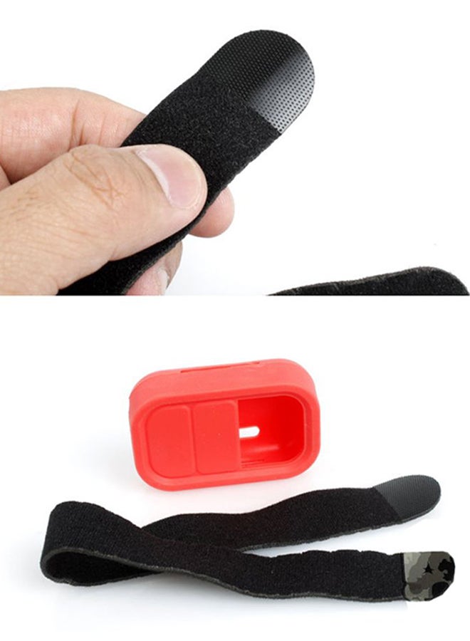 Ozone Silicone Rubber Case For GoPro HERO4/HERO3+/HERO3 Remote Controller Orange/Black - Image 3