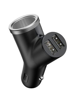 Baseus Dual USB Car Charger With Lighter Black  - Image 3