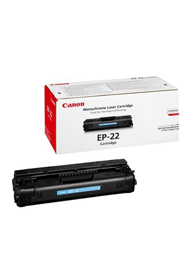 Canon EP22 Toner For Printer Black - Image 2