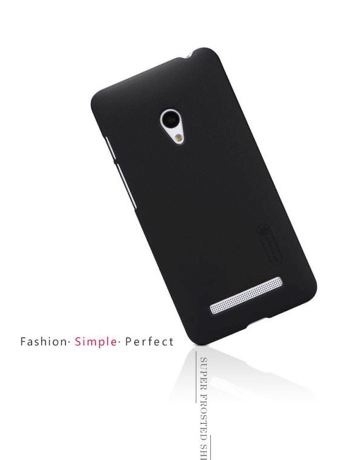 Ozone Nillkin Super Matte Shield Hard Case Cover With Screen Protector For Asus Zenfone 5 Black - Image 4