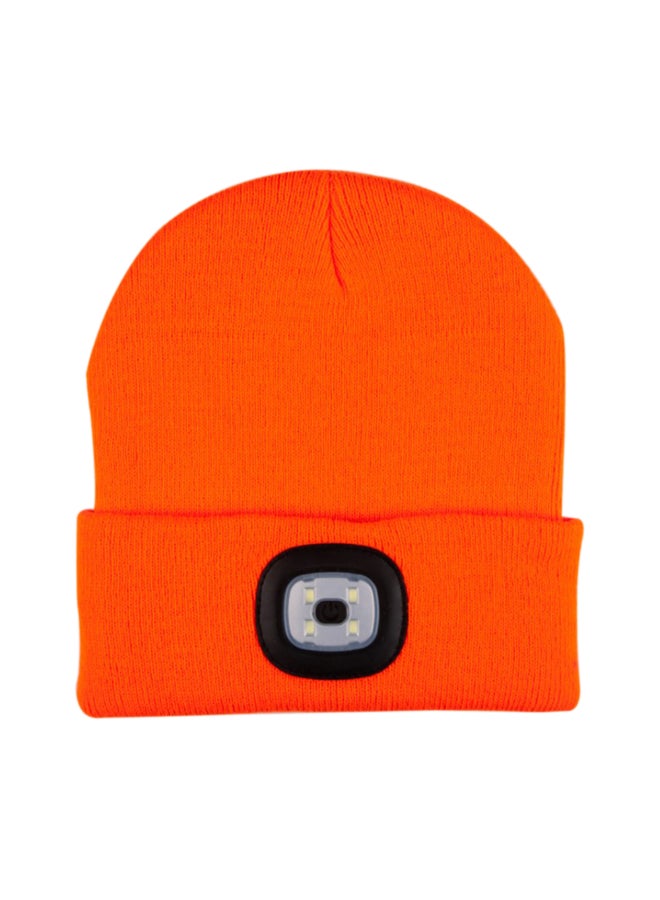 Kintted Hat Orange - Image 2
