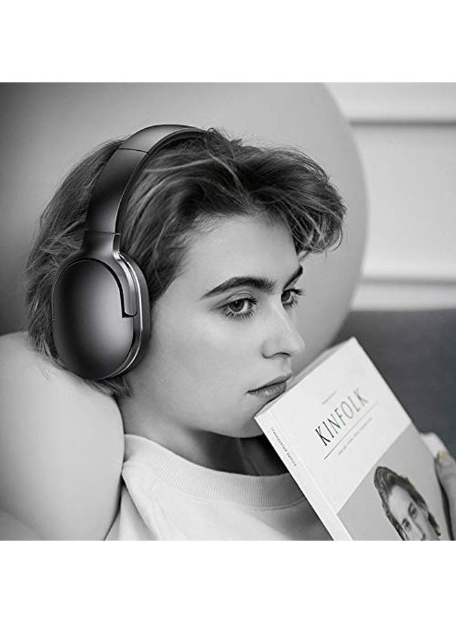 Baseus - Baseus D02 Pro Bluetooth Headphone - Black Black - Image 1