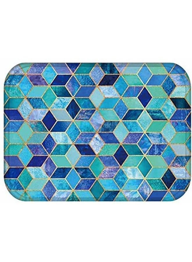 Generic - Rectangle Soft Floor Mat Multicolour - Image 1
