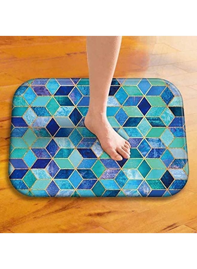 Generic - Rectangle Soft Floor Mat Multicolour - Image 1