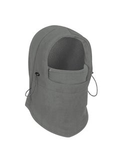 Warm Outdoor Fleece Balaclava Face Cover Grey