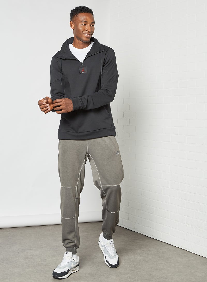 Nike Running Drawstring Sweatpants Charcoal  - Image 2