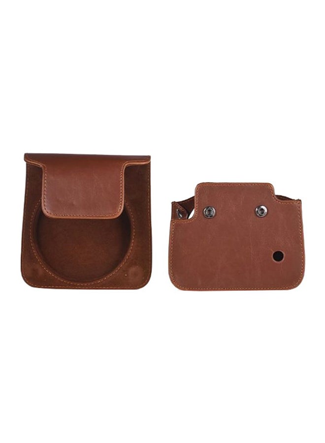 ANDOER Protective Case With Adjustable Strap Brown  - Image 3